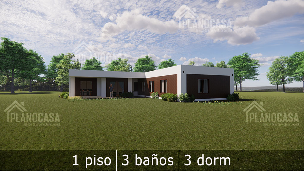 Casa Cannes 133-1-152m2 - Render Fachada Full HD