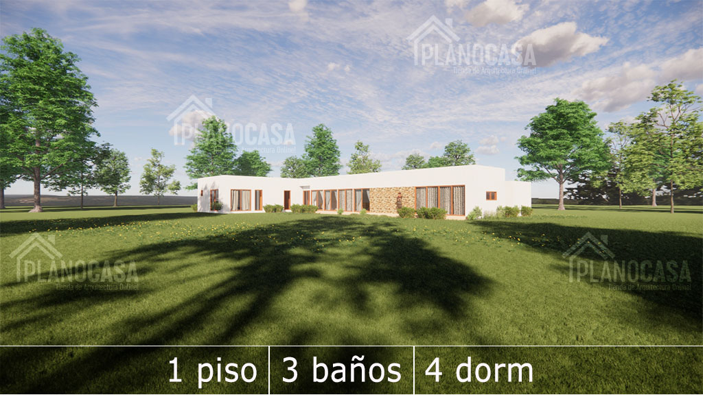 Casa Kendal 134-2-244m2 - Render Fachada Full HD